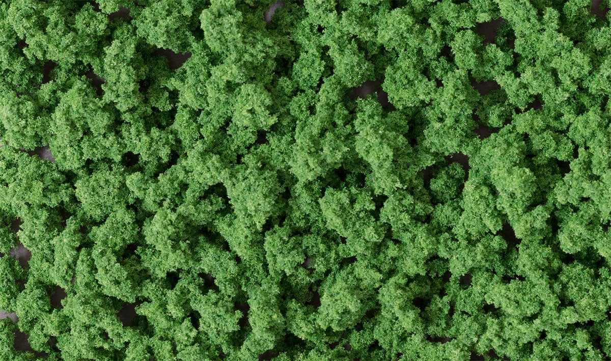 Woodland Scenics FC146 Bushes, Medium Green 21.6 in³ Bag