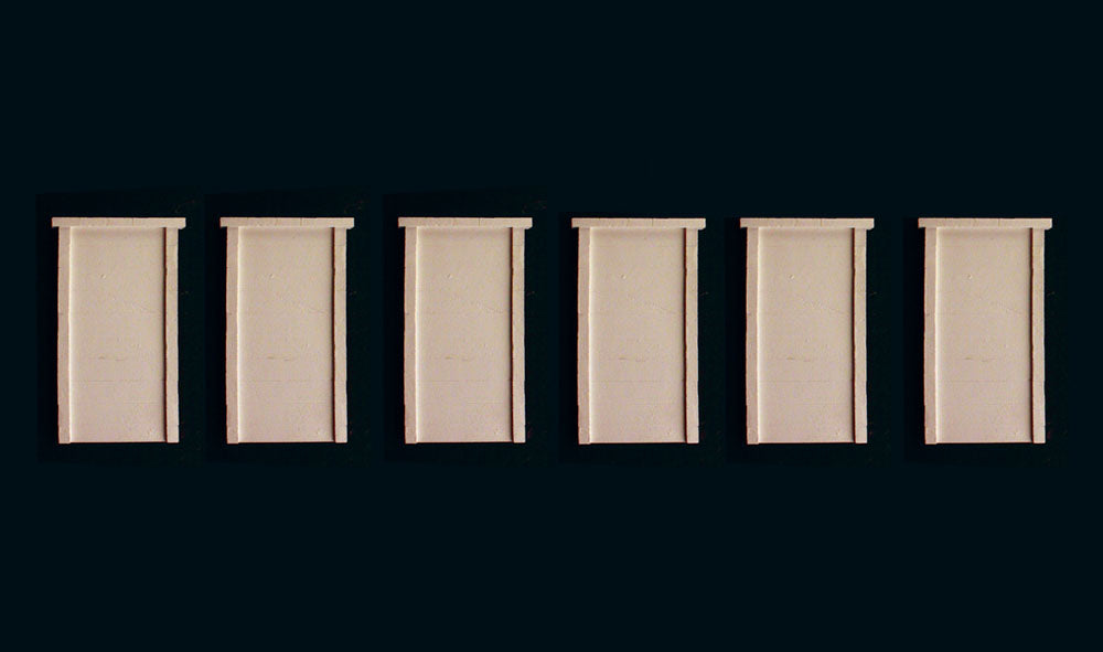 Woodland Scenics C1158 N Retaining Walls, Concrete 6pcs