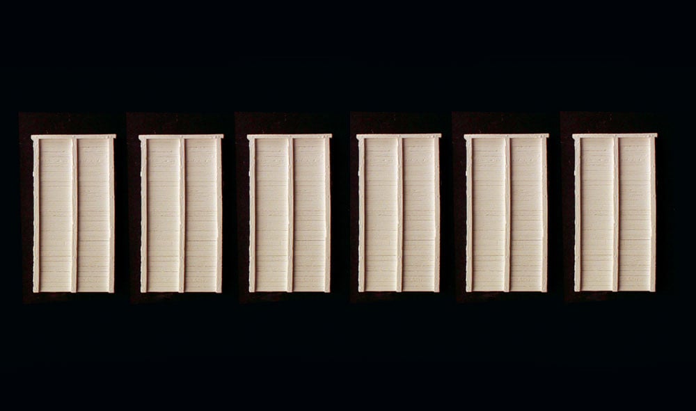 Woodland Scenics C1160 N Retaining Walls, Timber 6pcs