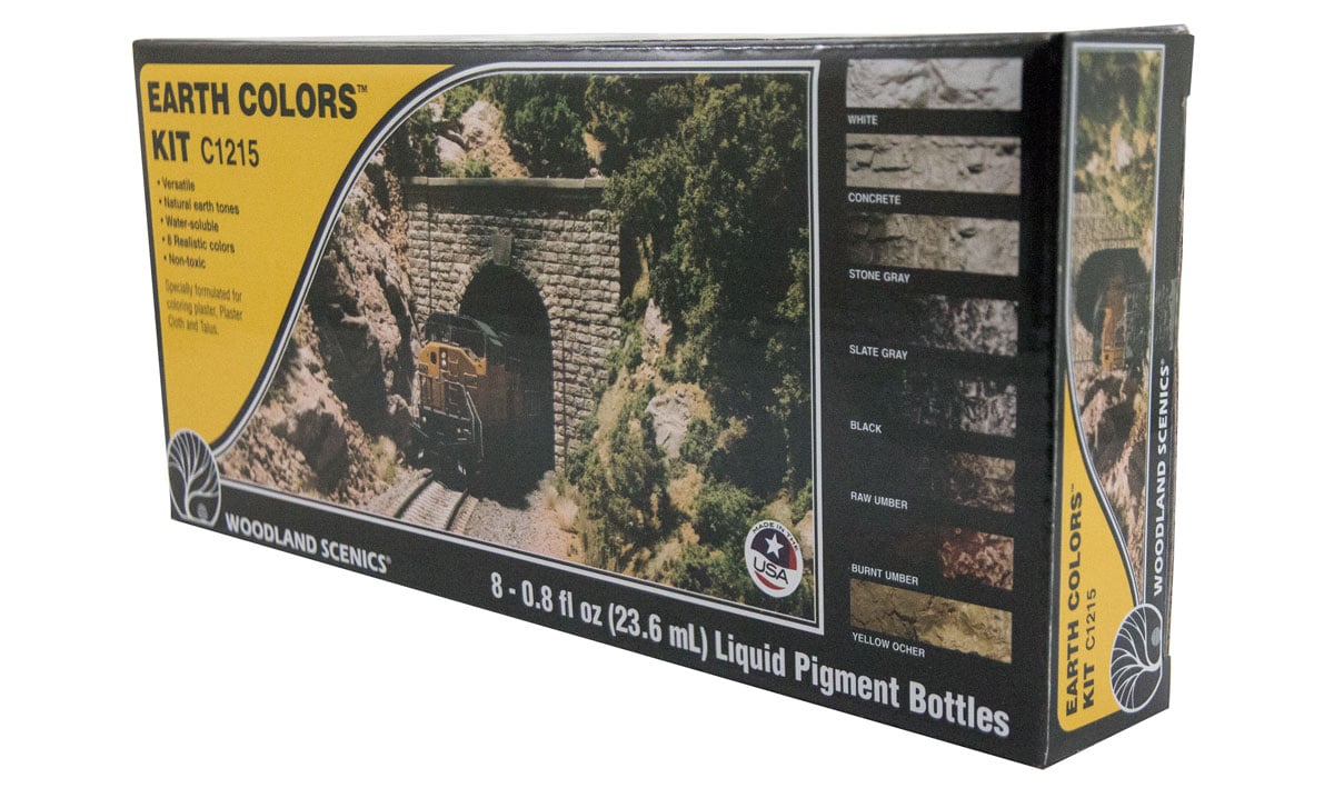 Woodland Scenics C1215 Earth Colors Kit