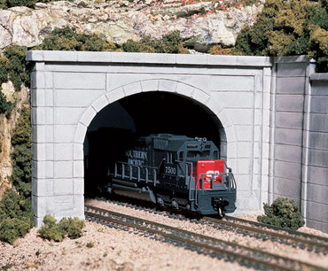 Woodland Scenics C1256 HO Tunnel Portal, Concrete Double Track 1pc