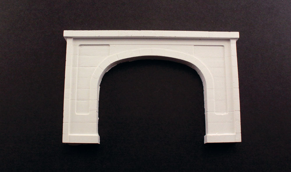 Woodland Scenics C1256 HO Tunnel Portal, Concrete Double Track 1pc