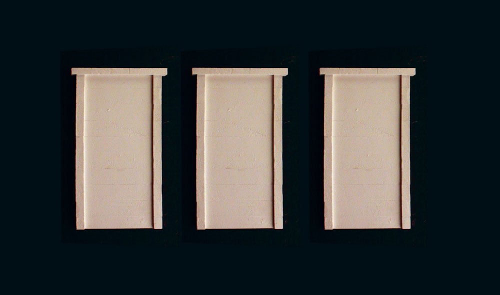 Woodland Scenics C1258 HO Retaining Walls, Concrete 3pcs