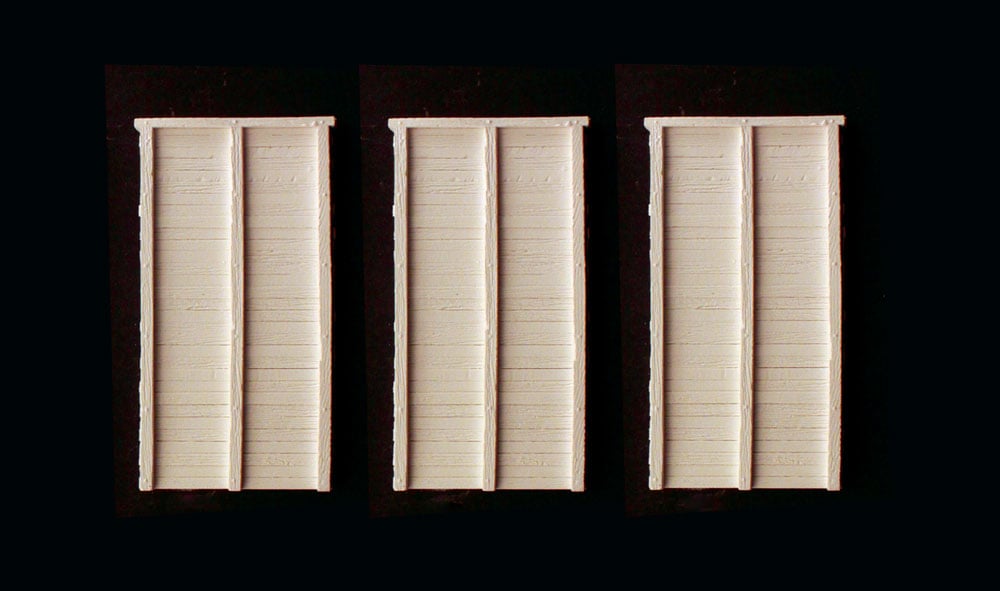 Woodland Scenics C1260 HO Retaining Walls, Timber 3pcs