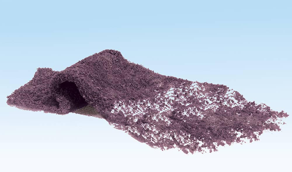 Woodland Scenics F177 Flowering Foliage, Purple 72 in² Bag