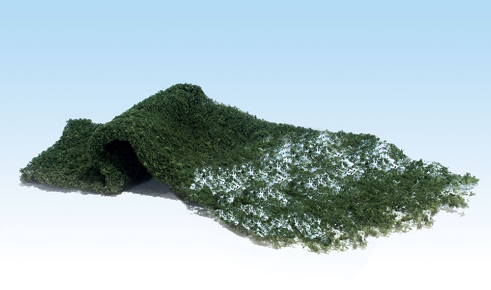 Woodland Scenics F53 Foliage, Dark Green 72 in²