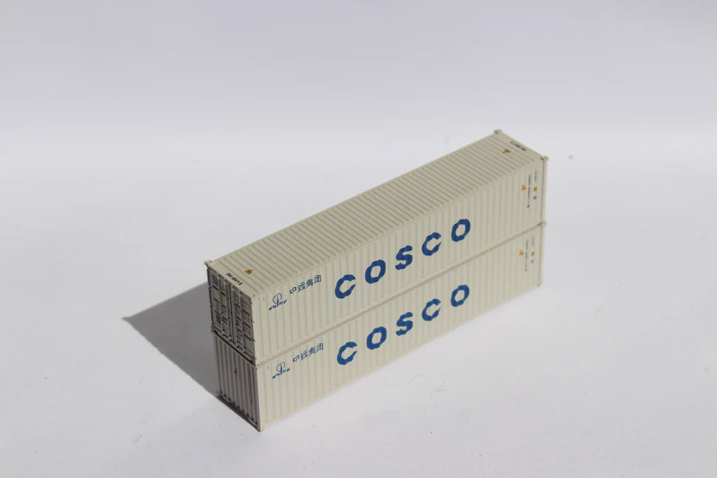 Jacksonville Terminal Company 405311 N 40' Corrugated-Side Container w/ Magnetic System, Cosco 2pk