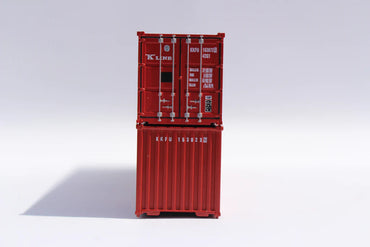 Jacksonville Terminal Company 405341 N 40' Corrugated-Side Container w/ Magnetic System, K-Line 2pk