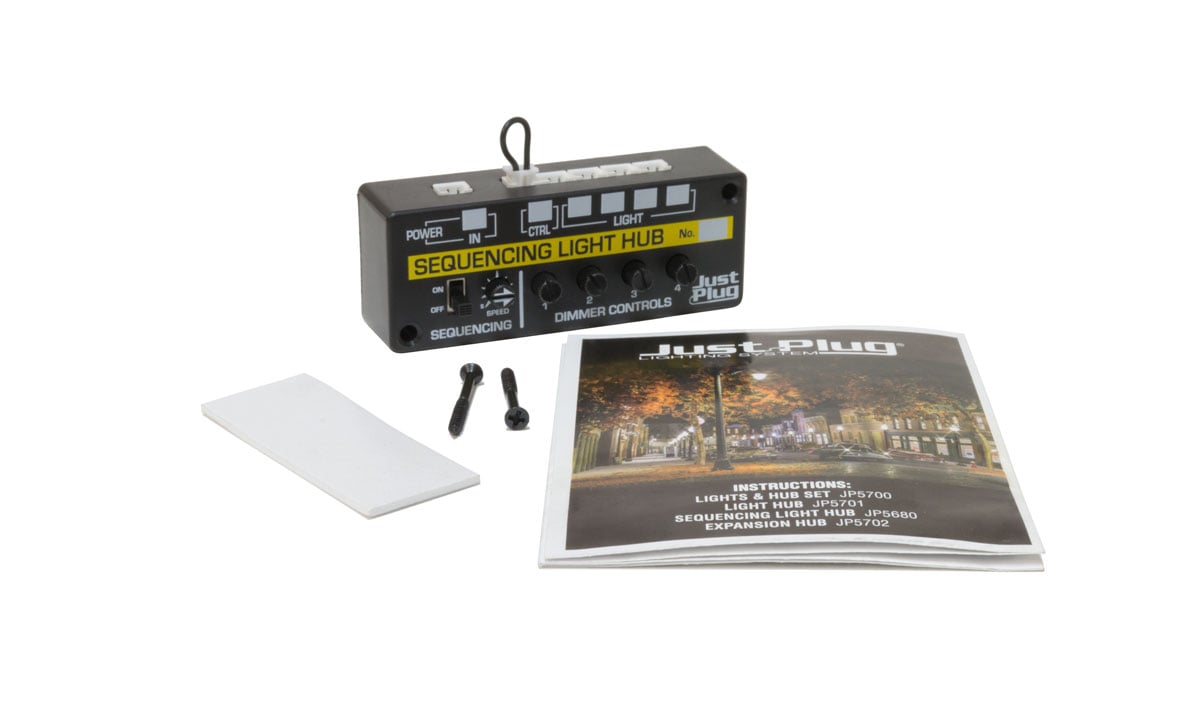 Woodland Scenics JP5680 Just Plug® Lighting System Sequencing Light Hub