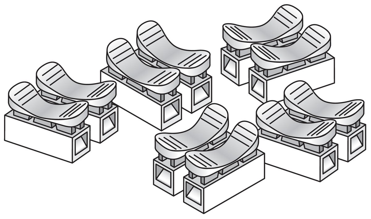 Woodland Scenics JP5686 Just Plug® Lighting System Splicer Plugs