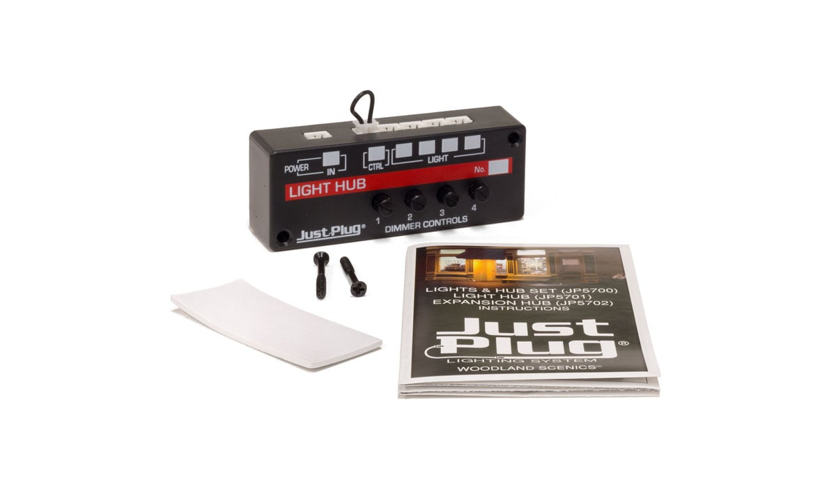 Woodland Scenics JP5701 Just Plug® Lighting System Light Hub