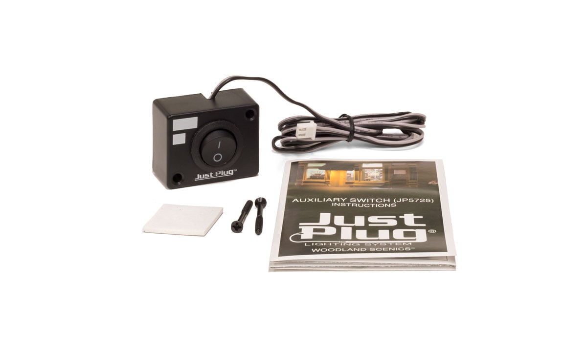 Woodland Scenics JP5725 Just Plug® Lighting System Auxiliary Switch