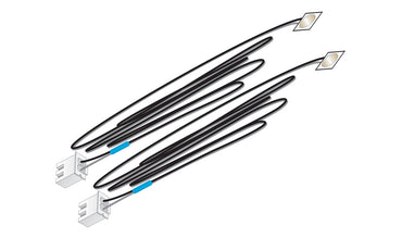 Woodland Scenics JP5741 Just Plug® Lighting System Cool White LED Stick-On Lights, 2pk