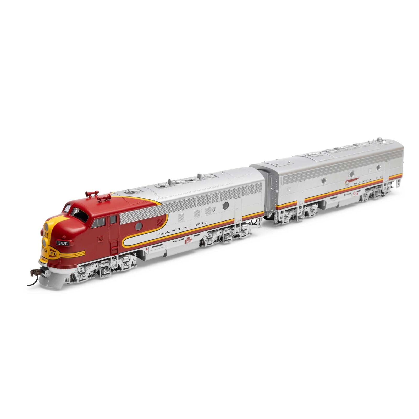 Athearn Roundhouse 3201 HO F7A+F7B Santa Fe #347C, 347 – Southern ...