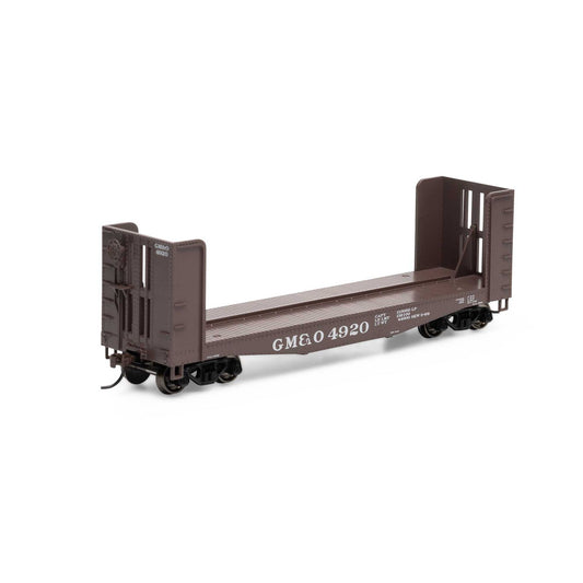 Athearn Roundhouse 91468 HO 40' Pulpwood Flatcar, Gulf Mobile & Ohio #4920