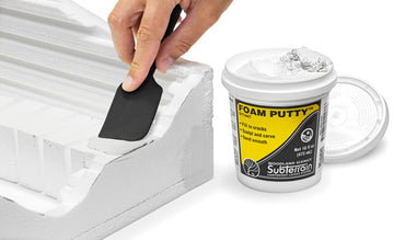 Woodland Scenics Subterrain System ST1447 Foam Putty, 16oz