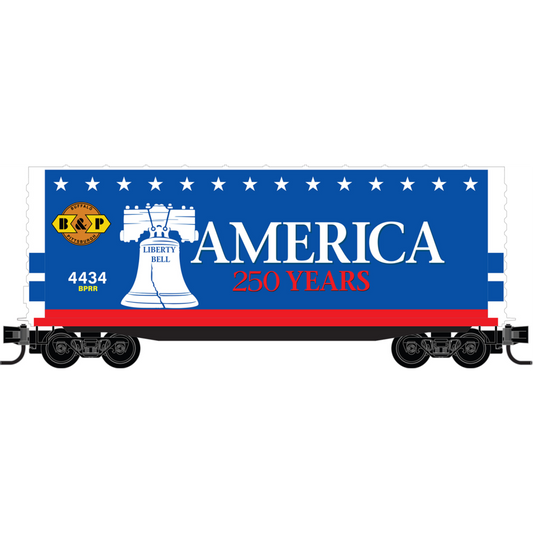 Micro-Trains by Atlas 101100823 N 40’ Smooth Side High-Cube Box Car, Buffalo & Pittsburgh #4434
