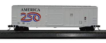 Value Trains USA 10113 - HO Box Car, America 250 Proto Scheme