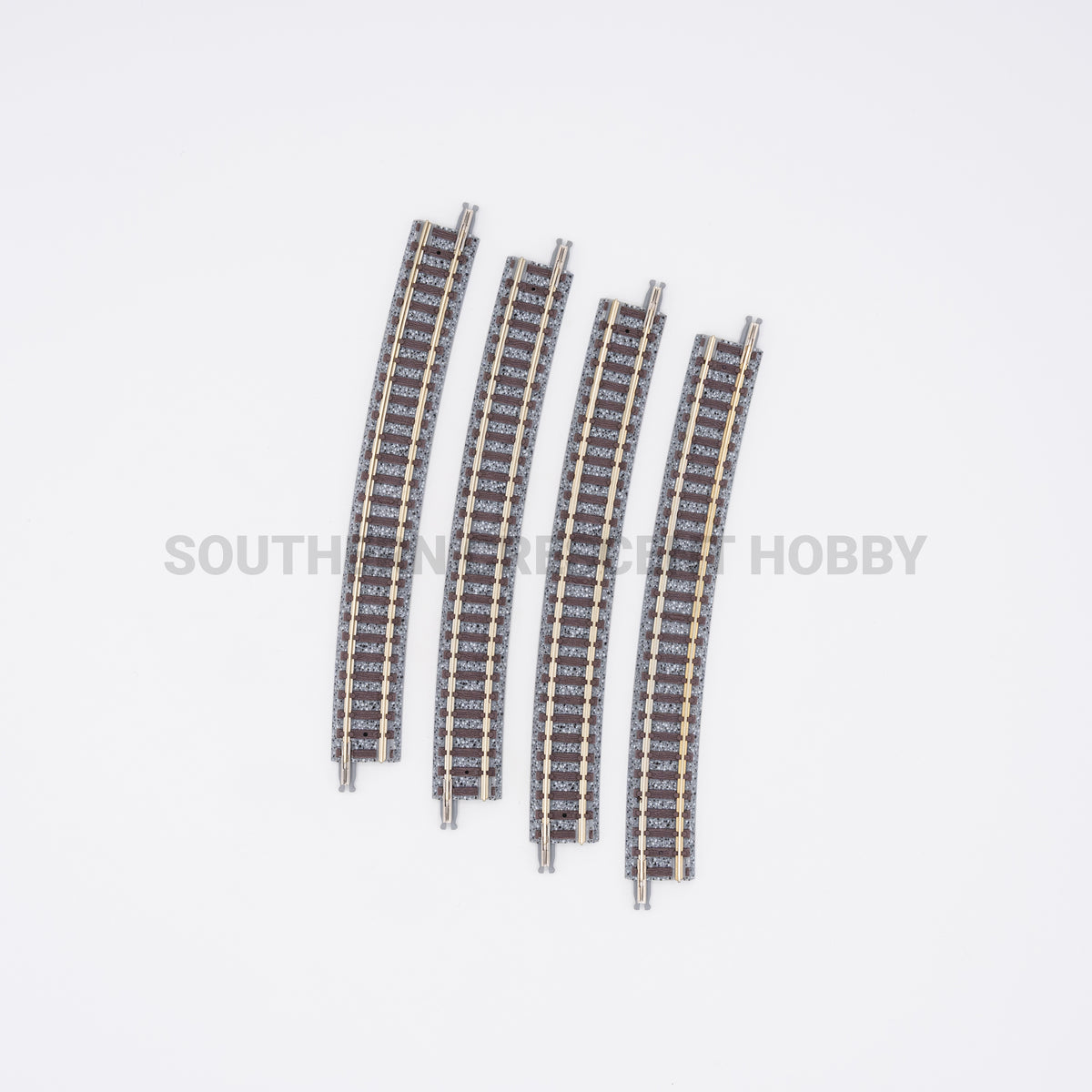 Tomix 1853 N Fine Track Curved Segment C541-15 (F) - 541mm (21-5/16") Radius 15 Degree, 4-Pack