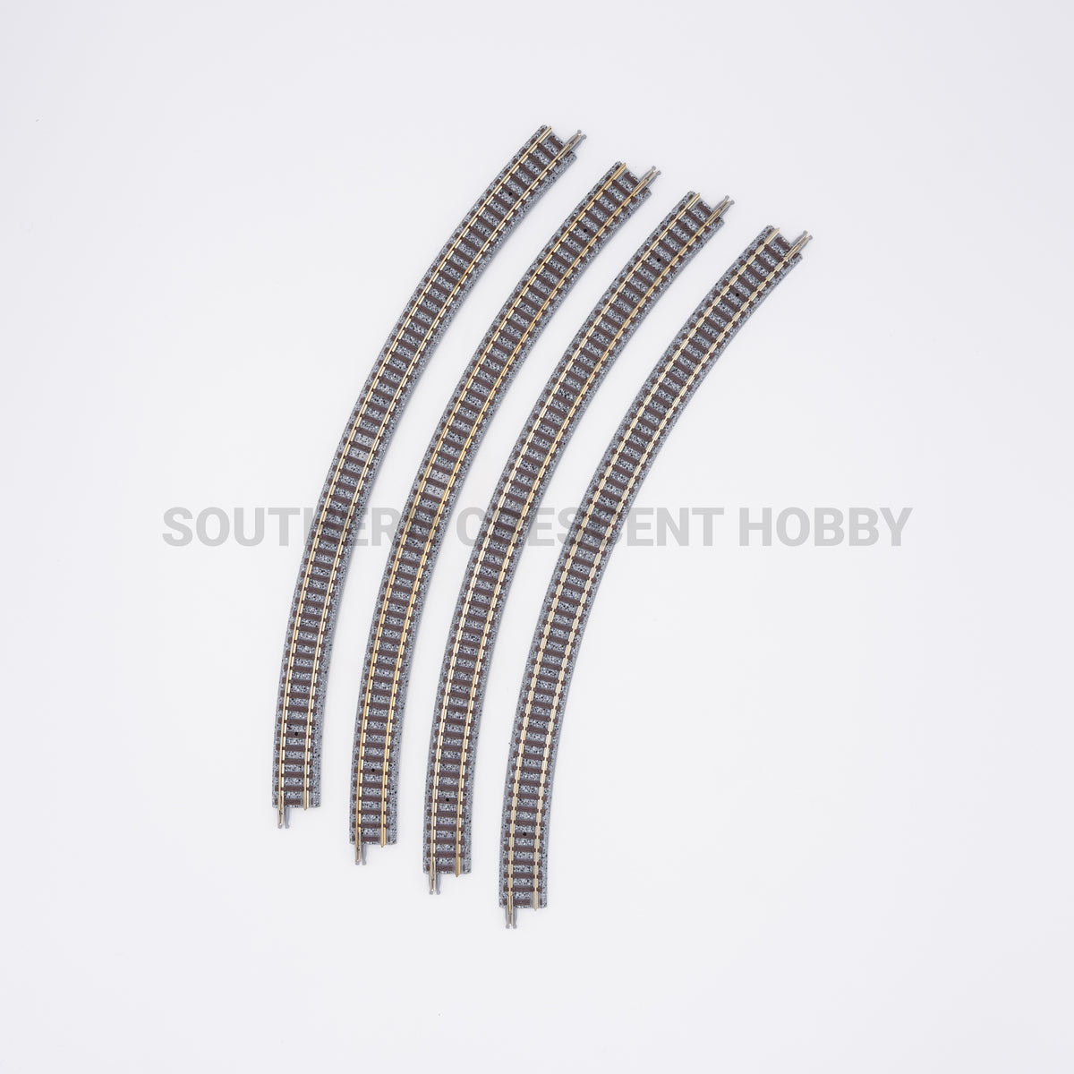 Tomix 1856 N Fine Track Curved Segment C354-45 (F) - 354mm (13-15/16") Radius 45 Degree, 4-Pack