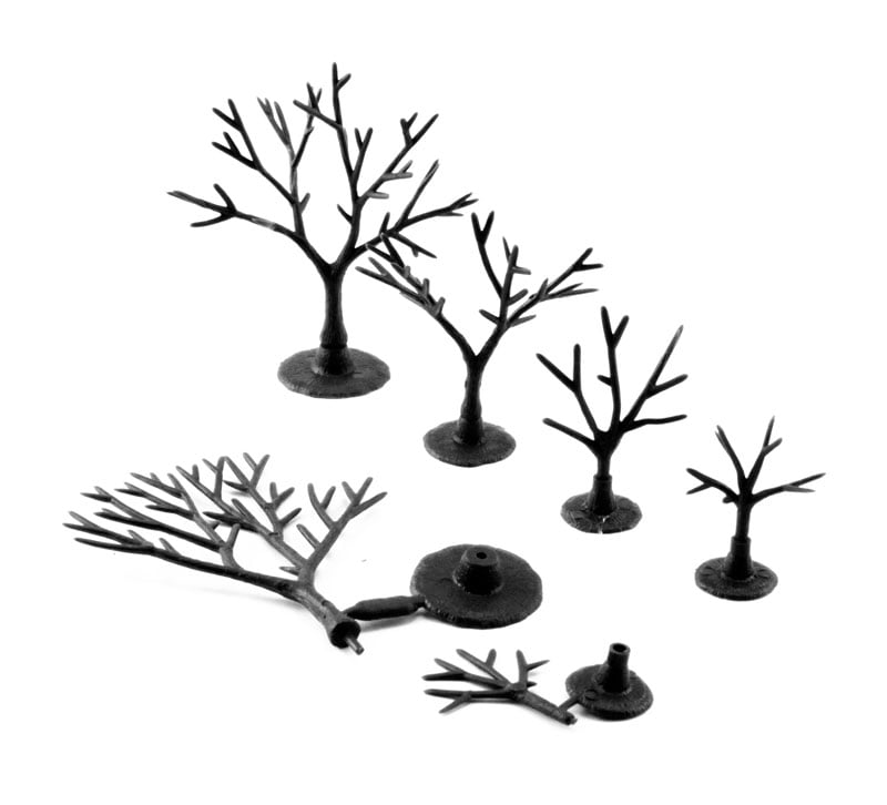 Woodland Scenics TR1120 Tree Armatures, 114 3/4" to 2" Deciduous Trees
