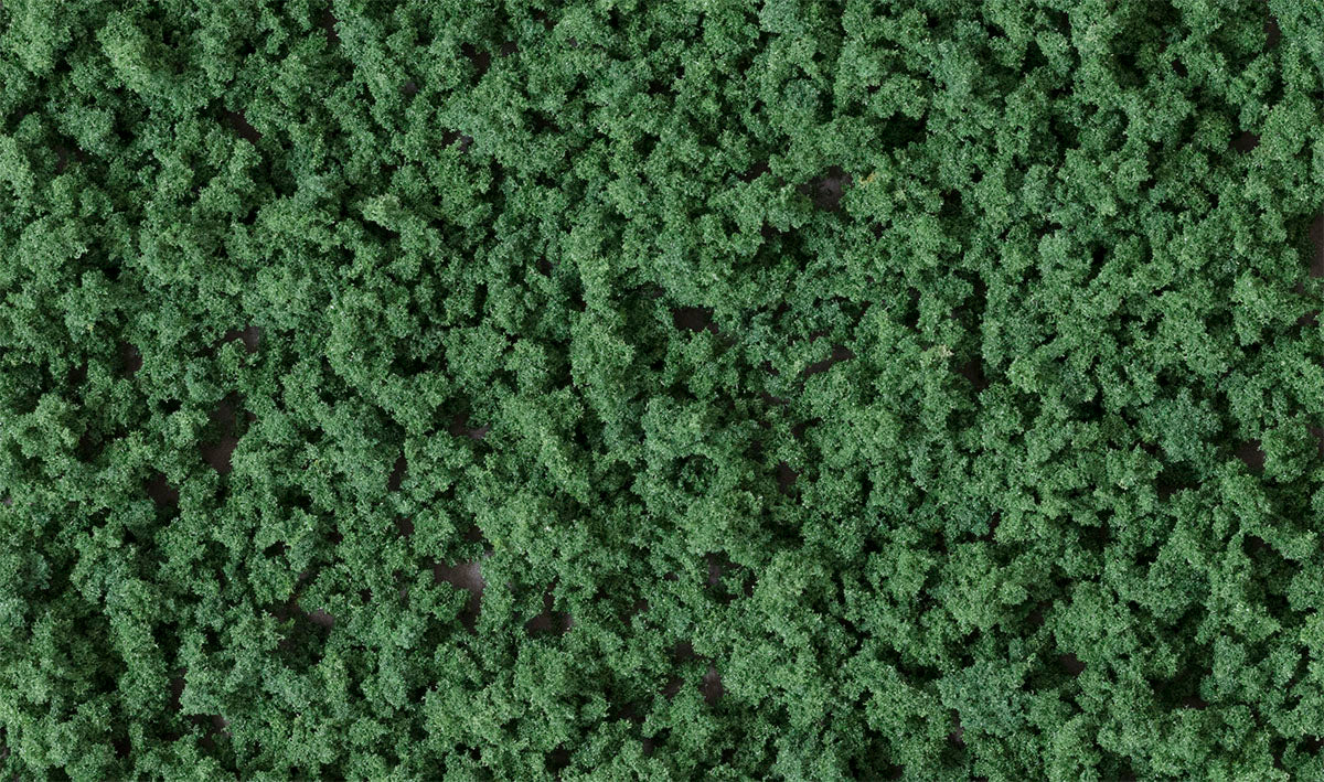 Woodland Scenics FC137 Underbrush, Dark Green 21.6 in³ Bag