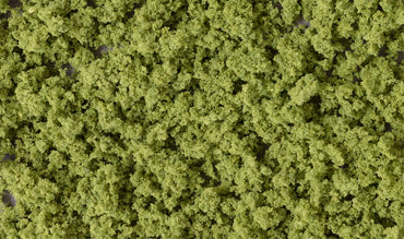 Woodland Scenics FC135 Underbrush, Light Green 21.6 in³ Bag