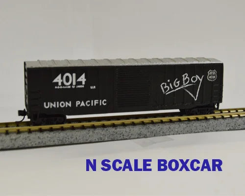 Value Trains USA N10117 - N Box Car, Big Boy 4014 Commemorative Scheme