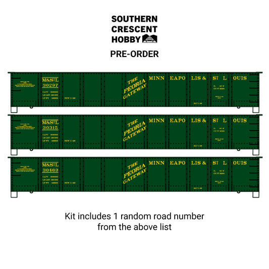 [PREORDER] Accurail 3780 HO 41' Gondola Kit, Minneapolis & St. Louis