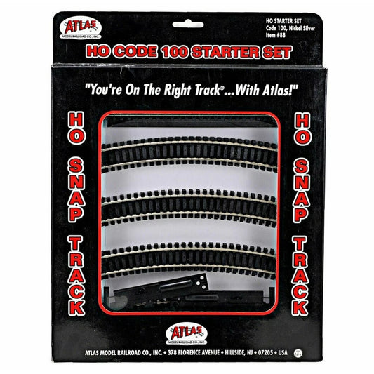 Atlas HO 88 Code 100 Track Starter Set