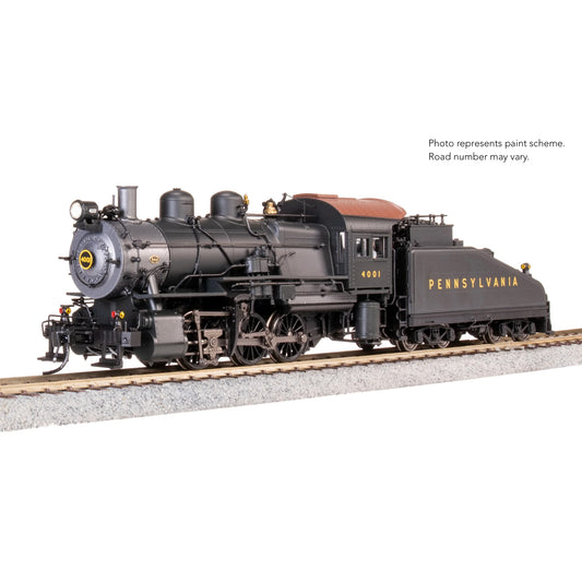 Broadway Limited Imports 9175 HO BSB 0-6-0, Pennsylvania #1678 (Futura Lettering w/ 60S66A Tender) (Paragon4 DCC Sound w/ Smoke)