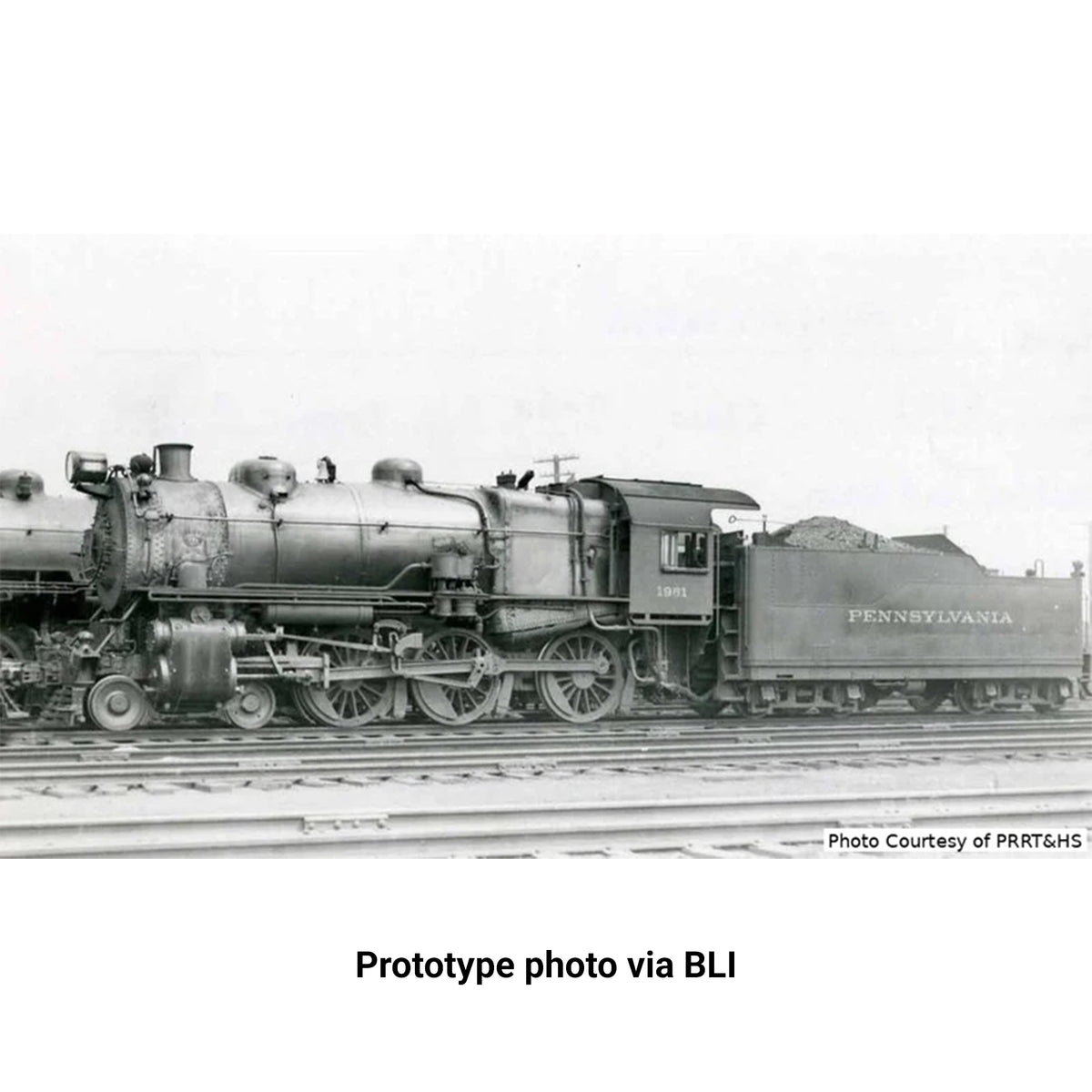 [PREORDER] Broadway Limited 10620 HO PRR G5 4-6-0 #1961, Pre-1940 Appearance w/70P70a Tender (Paragon4 Sound/DC/DCC/Smoke)