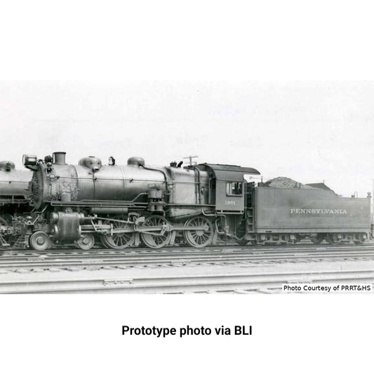 [PREORDER] Broadway Limited 10620 HO PRR G5 4-6-0 #1961, Pre-1940 Appearance w/70P70a Tender (Paragon4 Sound/DC/DCC/Smoke)