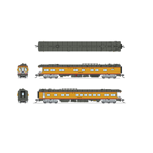 [PREORDER] Broadway Limited 10494 N Union Pacific Business Car #119 "Kenefick", Missouri Bicentennial Drumhead