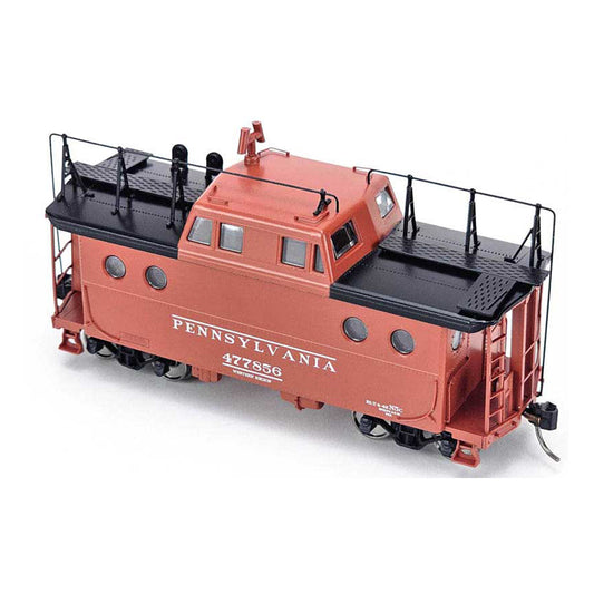 Bowser 43391 HO N5C Caboose, Pennsylvania #477856 (Early Western Reg. with Trainphone)