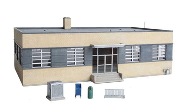 Walthers Cornerstone 933-4200 HO Brick Post Office Kit