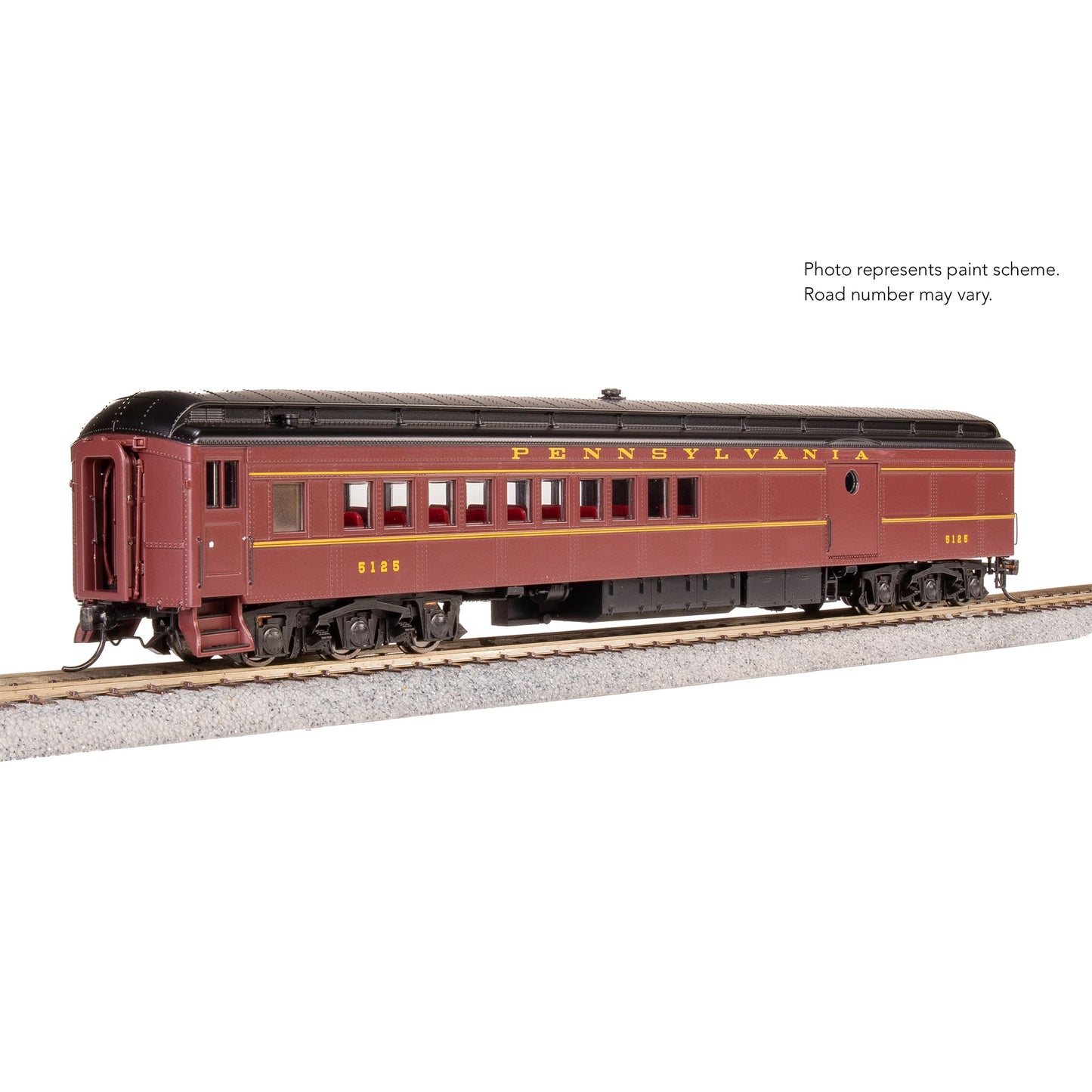 Broadway Limited Imports 8984 HO PB70 Coach-Baggage Combine, PRR 4792, 1950's Paint