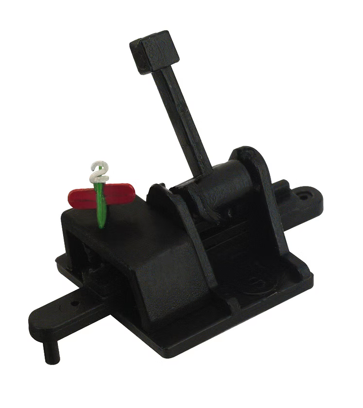 Caboose Industries 109R Rigid Ground Throw with Operating Target for HO/S Turnouts, .190" travel