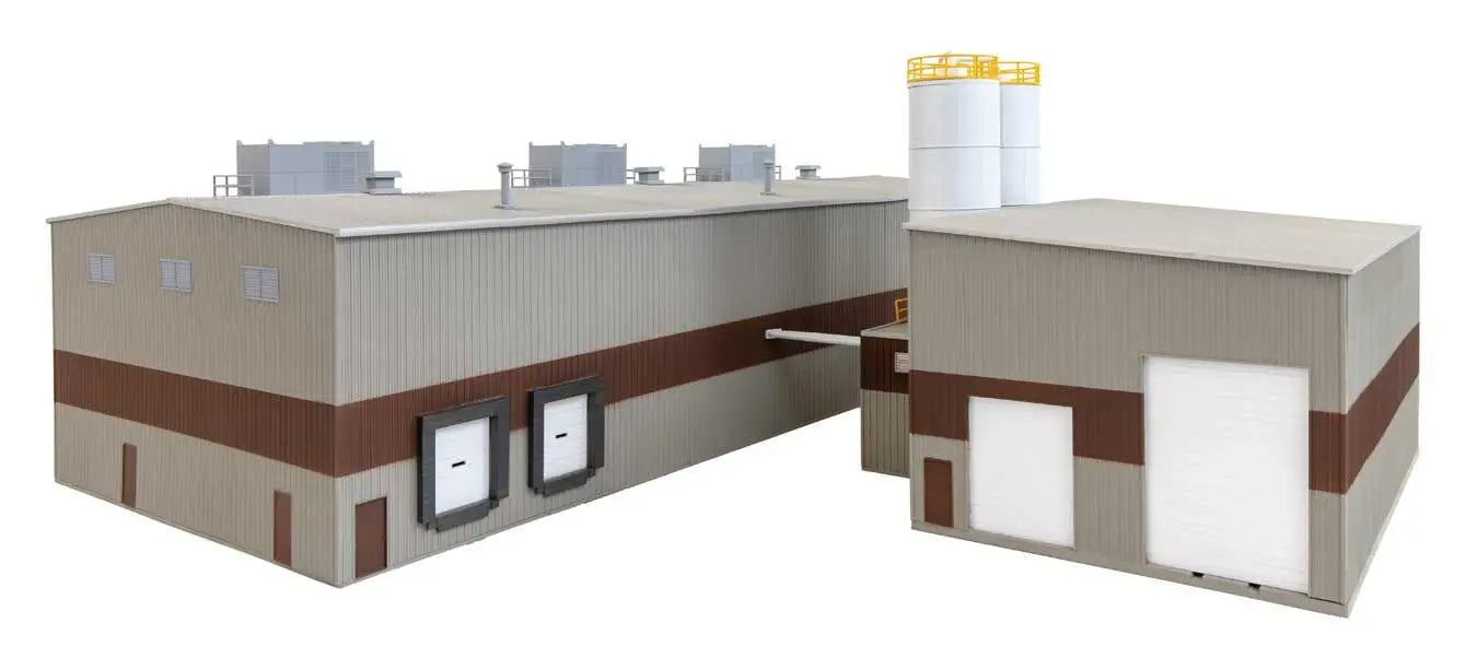 Walthers Cornerstone 933-4166 HO Chocolate Factory Kit