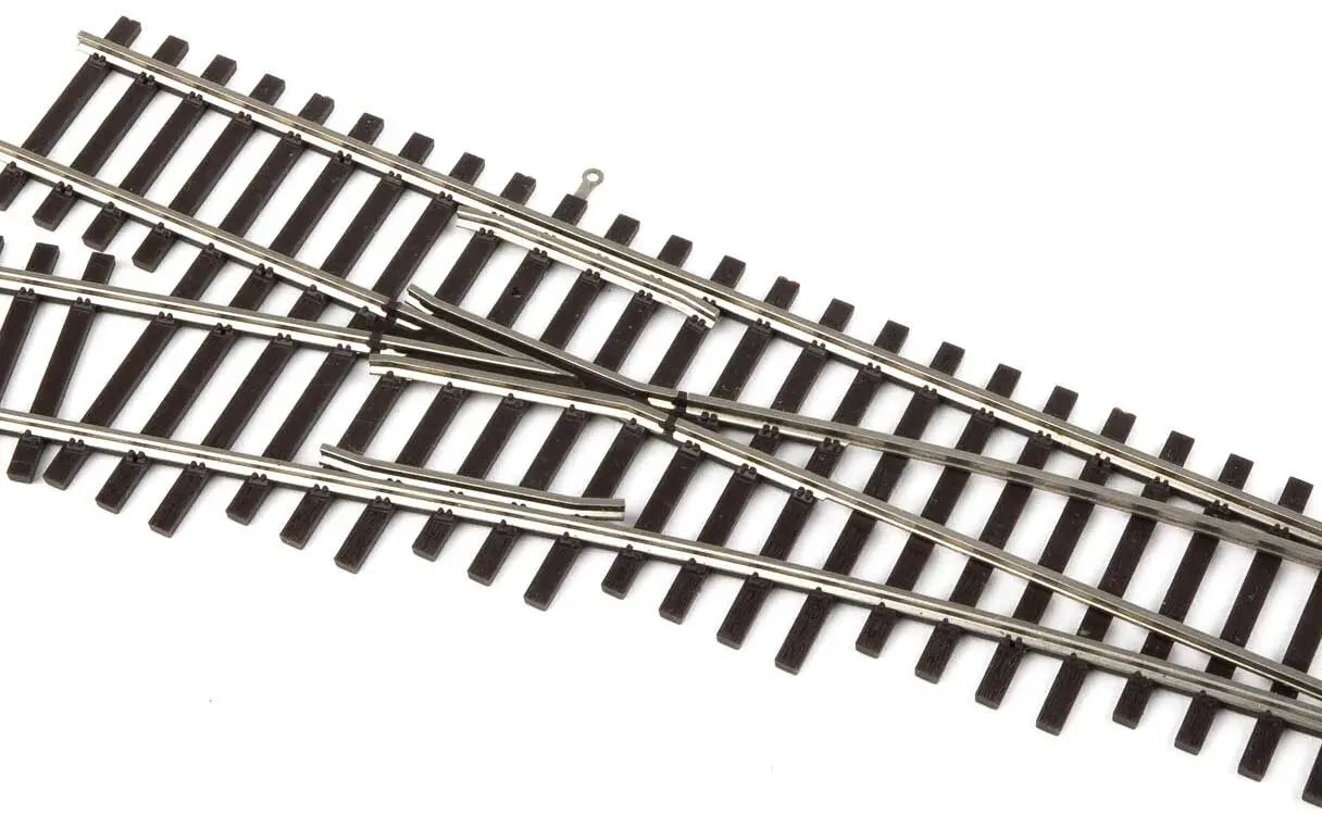 Walthers Track 948-83013 HO DCC-Friendly #4 Left Hand Turnout, Code 83 Nickel Silver