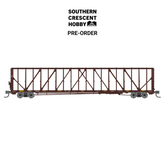 [PREORDER] Jackson Railcar 601019 N 73' Centerbeam Flatcar, First Union Rail (FURX) 738144