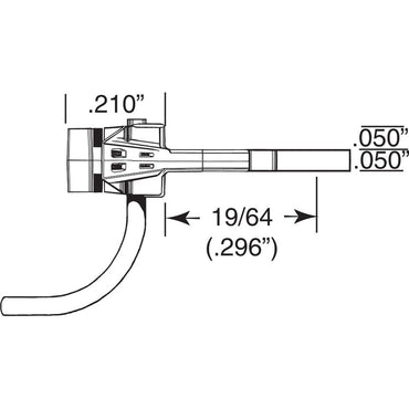 Kadee #58-25 HO Scale Bulk Pack - 25 pair #58 Scale Metal Couplers - Medium (9/32") Centerset Shank