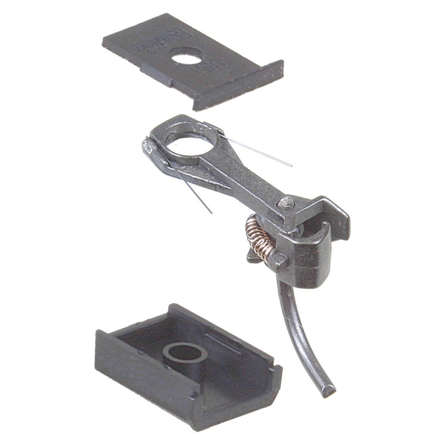 Kadee #142 HO 140-Series Whisker® Metal Couplers with Gearboxes - Medium (9/32") Overset Shank, 2 Pair