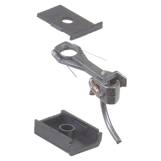 Kadee #142 HO 140-Series Whisker® Metal Couplers with Gearboxes - Medium (9/32") Overset Shank, 2 Pair