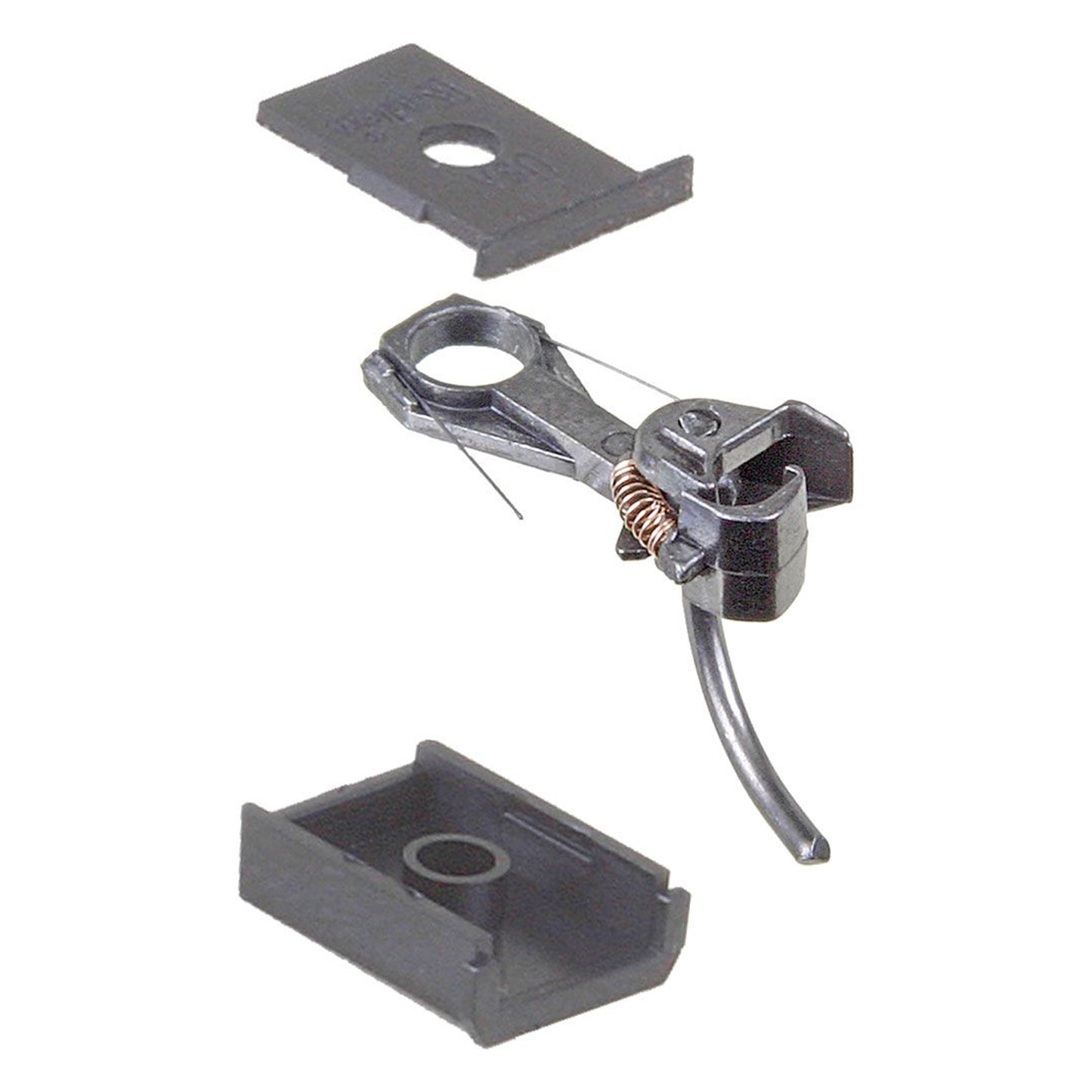 Kadee #147 HO 140-Series Whisker® Metal Couplers with Gearboxes - Medium (9/32") Underset Shank, 2 Pair