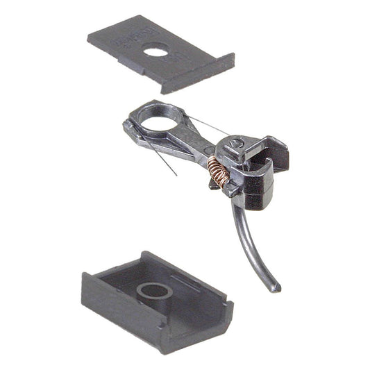 Kadee #147 HO 140-Series Whisker® Metal Couplers with Gearboxes - Medium (9/32") Underset Shank, 2 Pair