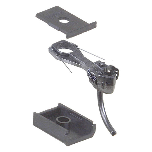 Kadee #149 HO 140-Series Whisker® Metal Couplers with Gearboxes - Long (25/64") Overset Shank, 2 Pair