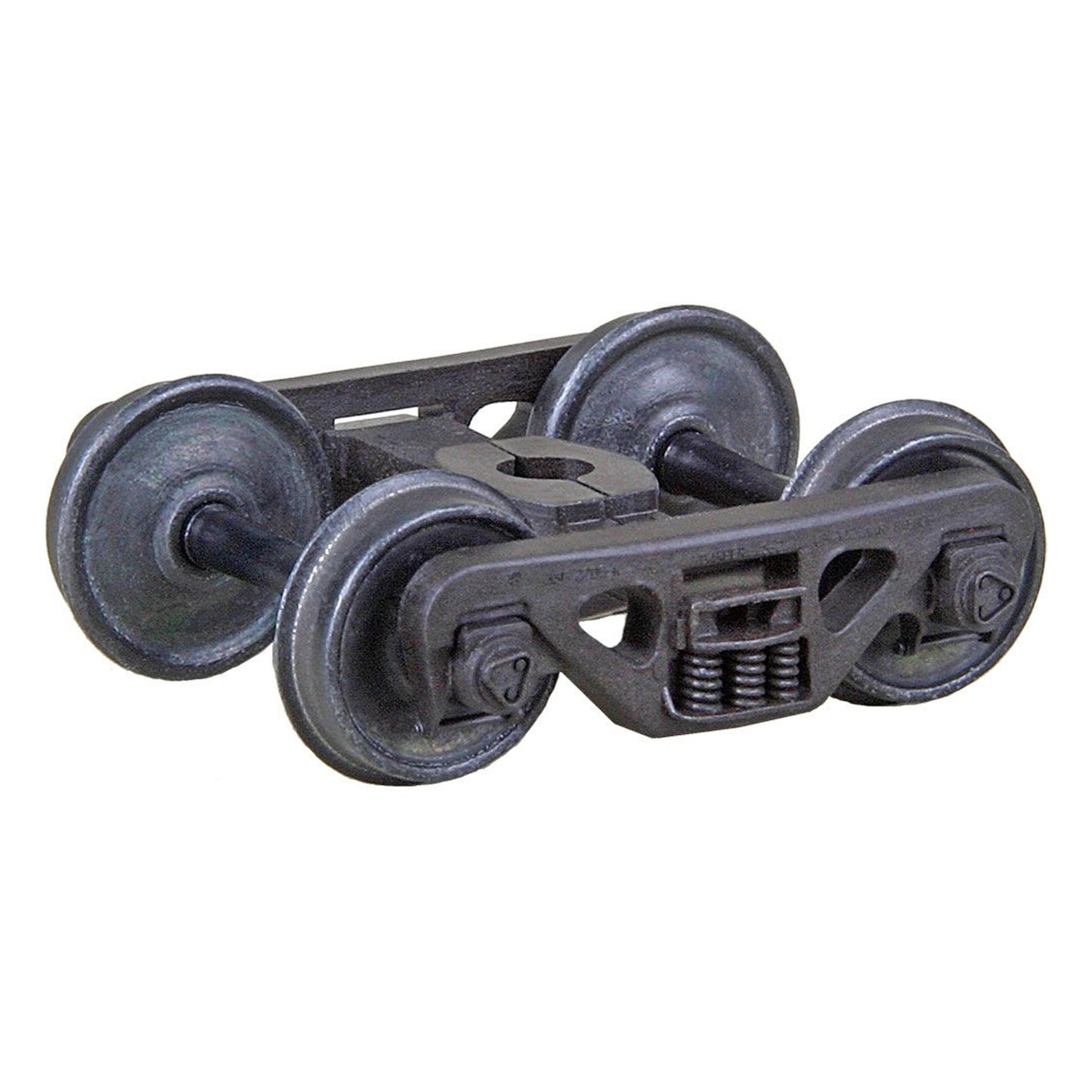 Kadee #1560 HO Barber S-2 70-Ton ACL Roller Bearing Self Centering Trucks with 33" Smooth Back Code 88 Wheels - HGC, 1 Pair