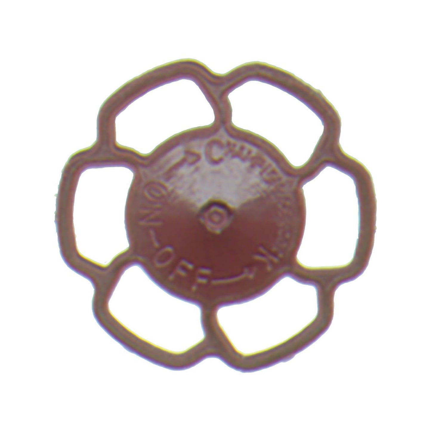 Kadee #2024 HO Champion Brake Wheel Boxcar Red - Freight Car Detail Parts, 8 Each