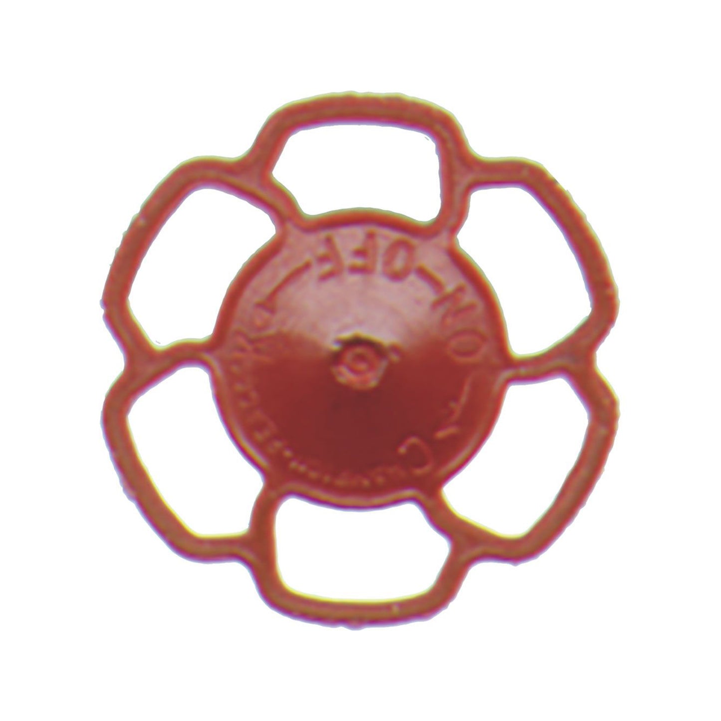 Kadee #2034 HO Champion Brake Wheel Red Oxide - Freight Car Detail Parts, 8 Each